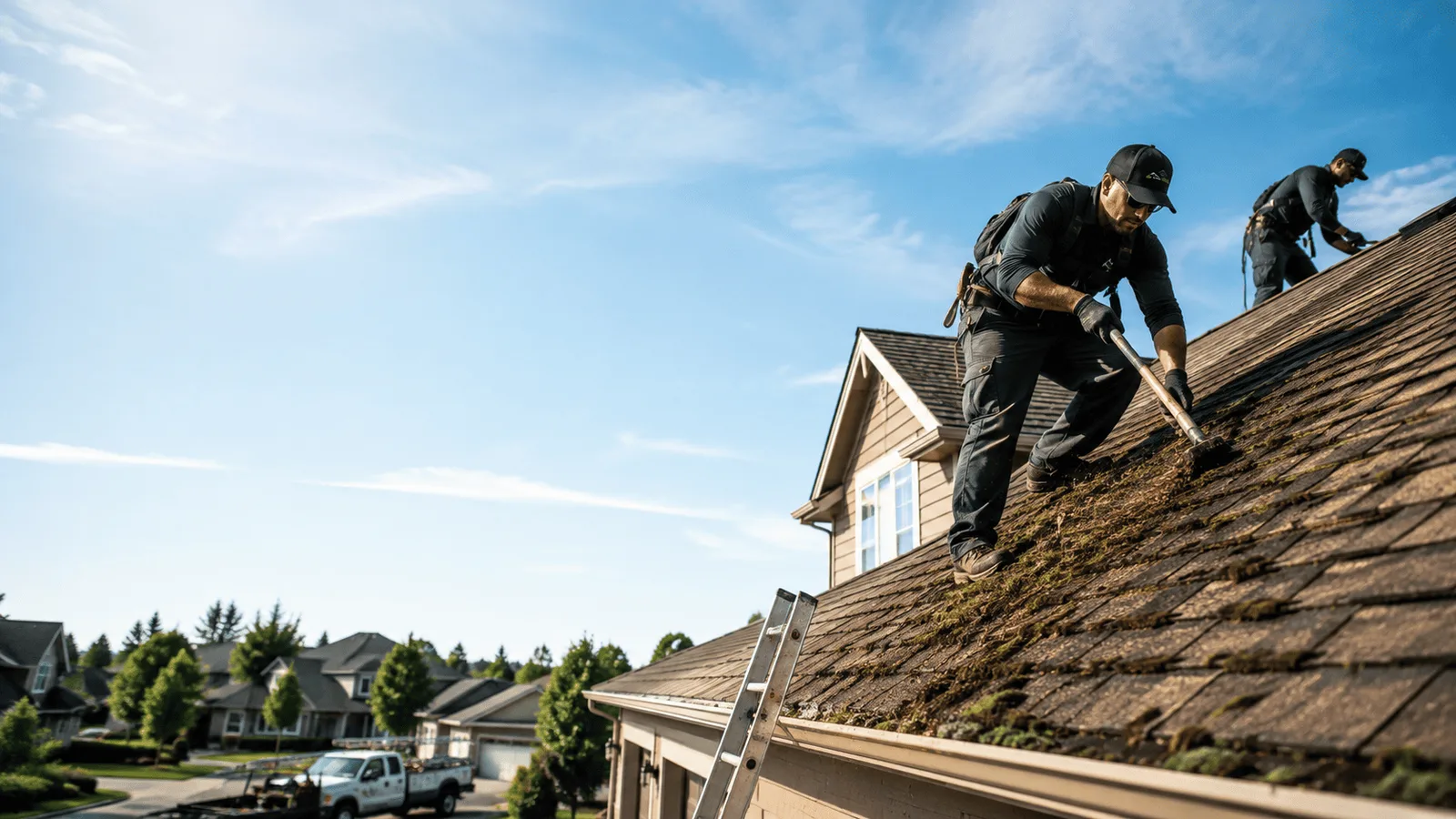 Roof Moss Removal in Springville, IN near me